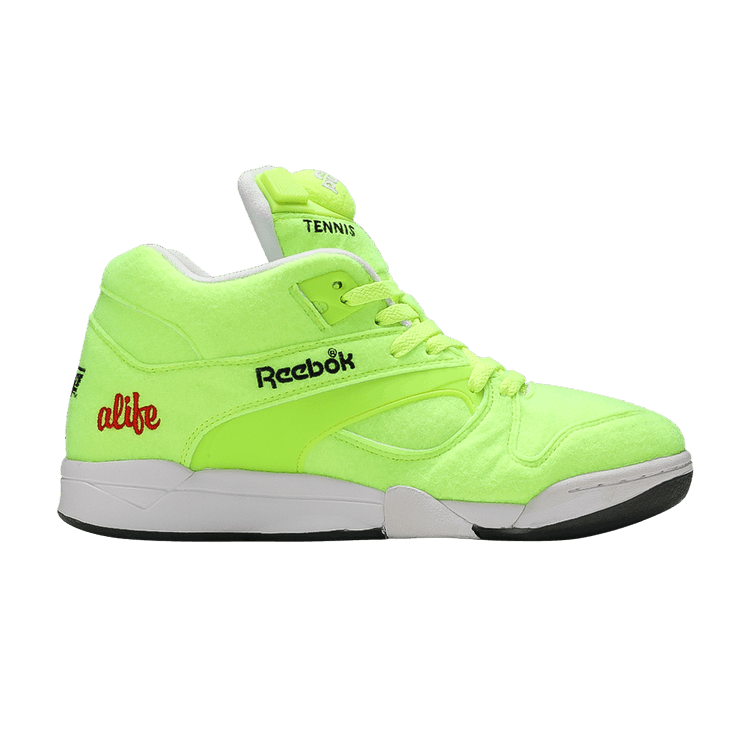 Alife x Reebok Court Victory Pump Felt 'Ball Out' — Felt Yellow/Black/Ice/Red