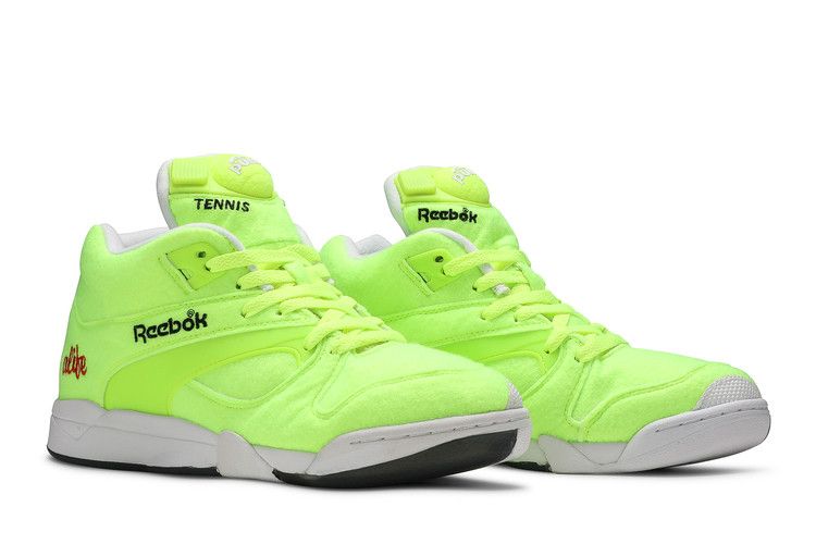 Alife x Reebok Court Victory Pump Felt 'Ball Out' — Felt Yellow/Black/Ice/Red