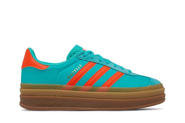 adidas Wmns Gazelle Bold 'Mint Rush Impact Orange' — Mint Rush/Impact Orange/Mint Rush