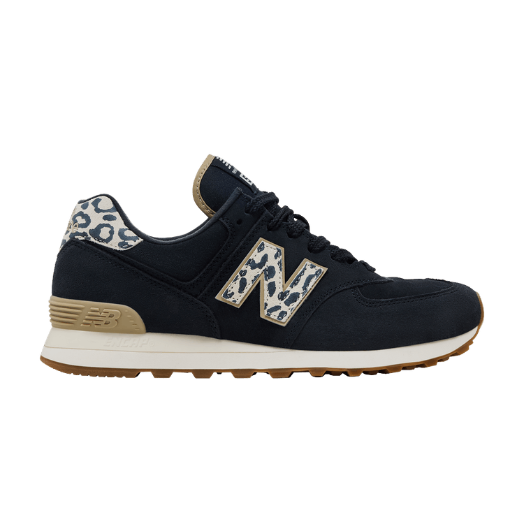 New Balance Wmns 574 'Phanton Leopard' — Phantom/Sea Salt