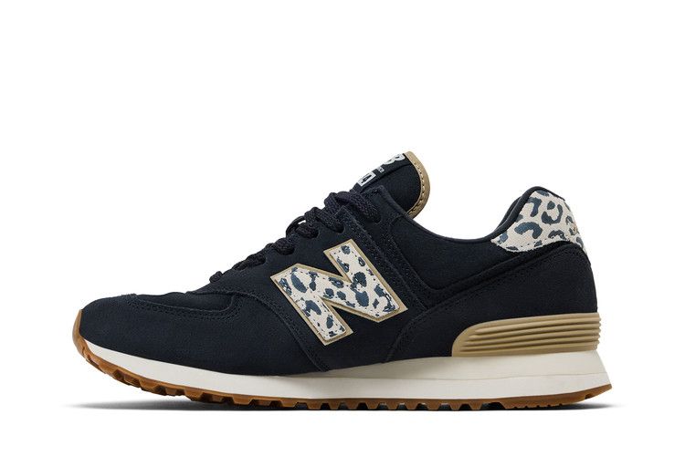 New Balance Wmns 574 'Phanton Leopard' — Phantom/Sea Salt