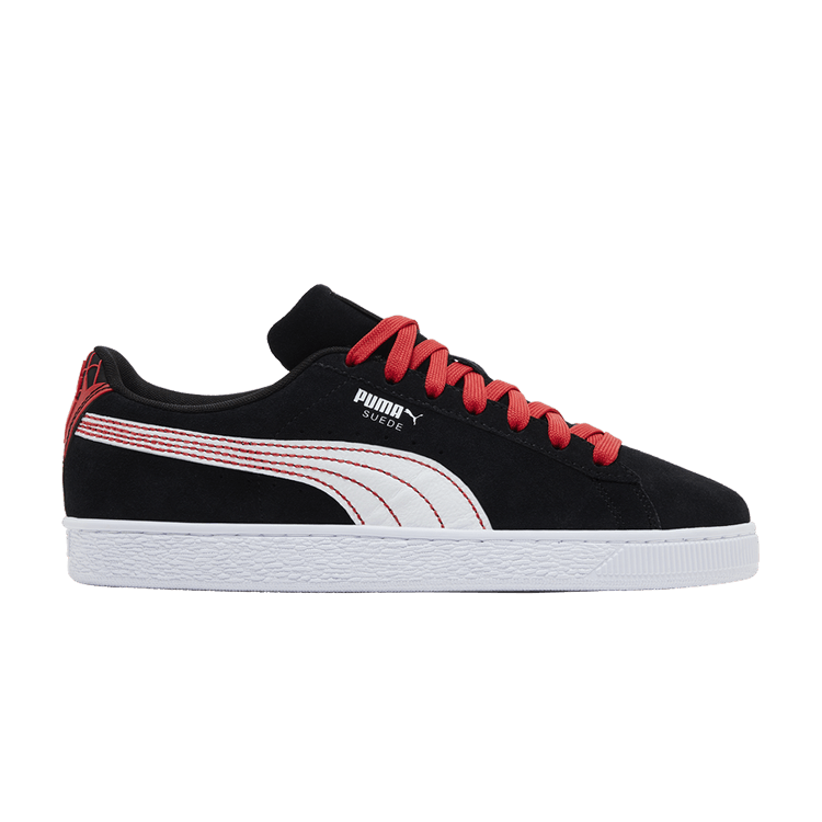 Marvel x Puma Suede 'Miles Morales' — Dark Night/White/For All Time Red