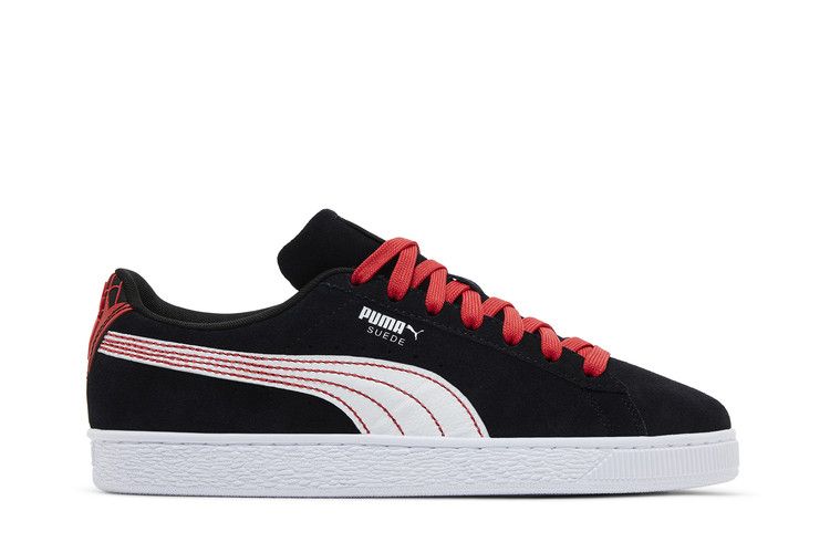 Marvel x Puma Suede 'Miles Morales' — Dark Night/White/For All Time Red