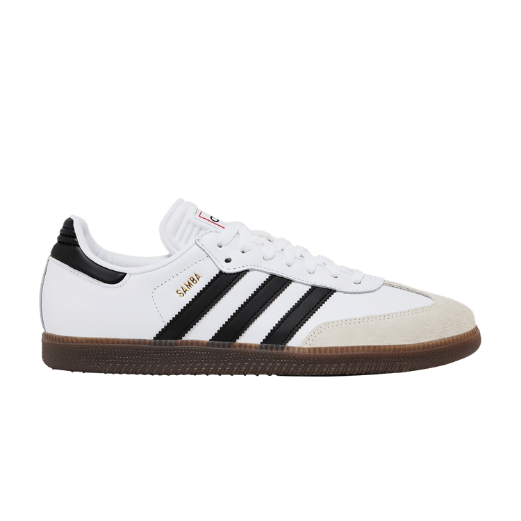 adidas Samba Indoor 'White Black Gum' — Cloud White/Core Black/Vivid Red