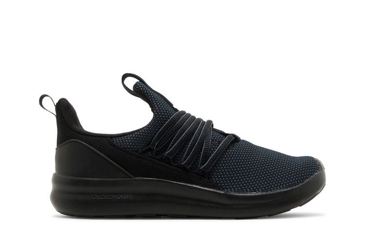 Adidas Lite Racer Adapt 7.0 K 'Black Grey' — Core Black/Core Black/Grey Six
