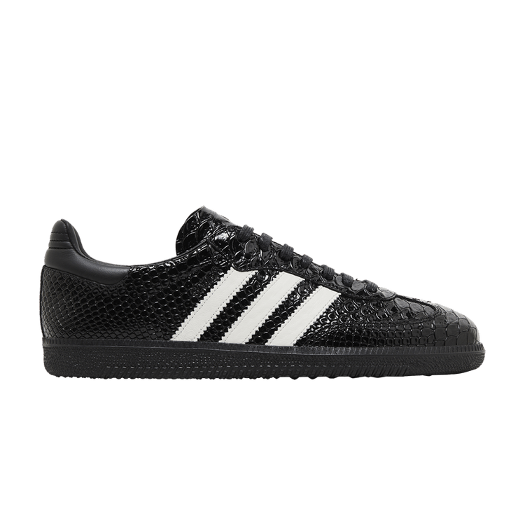 adidas Men's Samba OG Made in Italy 'Black Croc' — Core Black/Footwear White/Team Victory Red