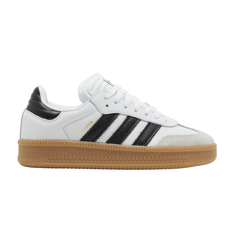 adidas Samba XLG J 'White Black Gum' — Cloud White/Core Black/Gum