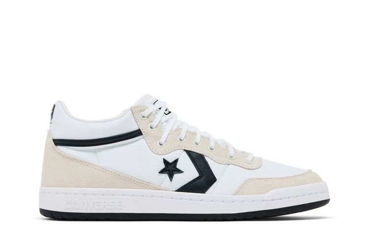 Converse Fastbreak Pro Mid 'White Black Egret' — White/Black/Egret