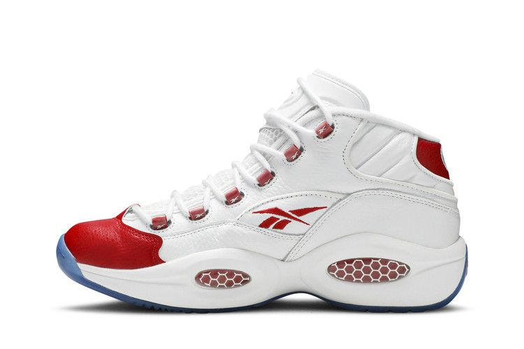 Reebok Question Mid 'White Pearlized Red' — White/Pearlized Red
