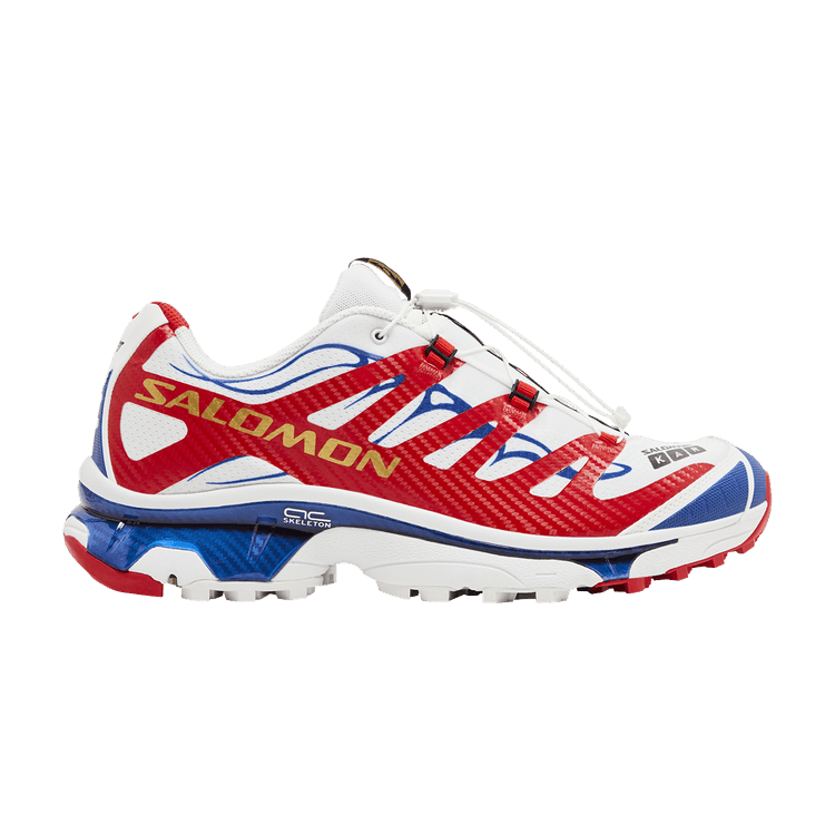 KAR L'Art de L'Automobile x Salomon XT-4 OG 'Porsche 911 GT1-98' — White/High Risk Red/Surf The Web