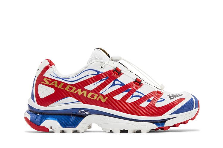 KAR L'Art de L'Automobile x Salomon XT-4 OG 'Porsche 911 GT1-98' — White/High Risk Red/Surf The Web