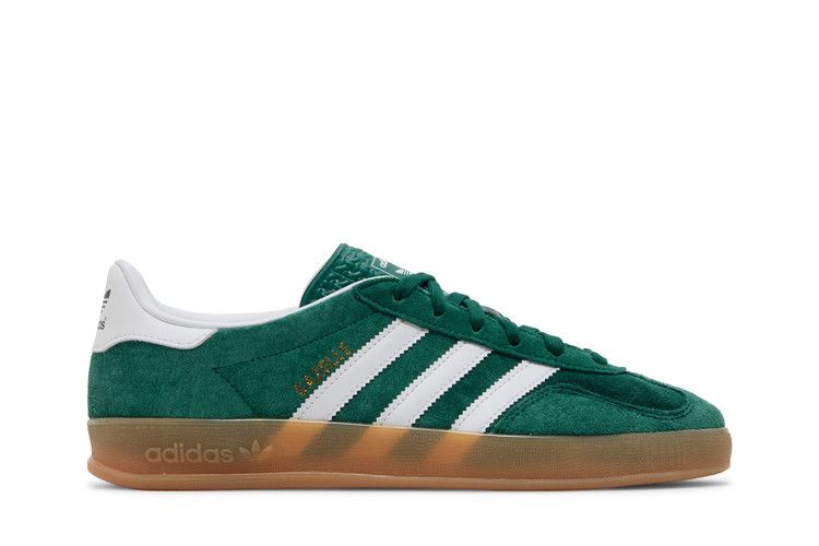 adidas Gazelle Indoor 'Collegiate Green Gum' — Collegiate Green/Cloud White/Gum