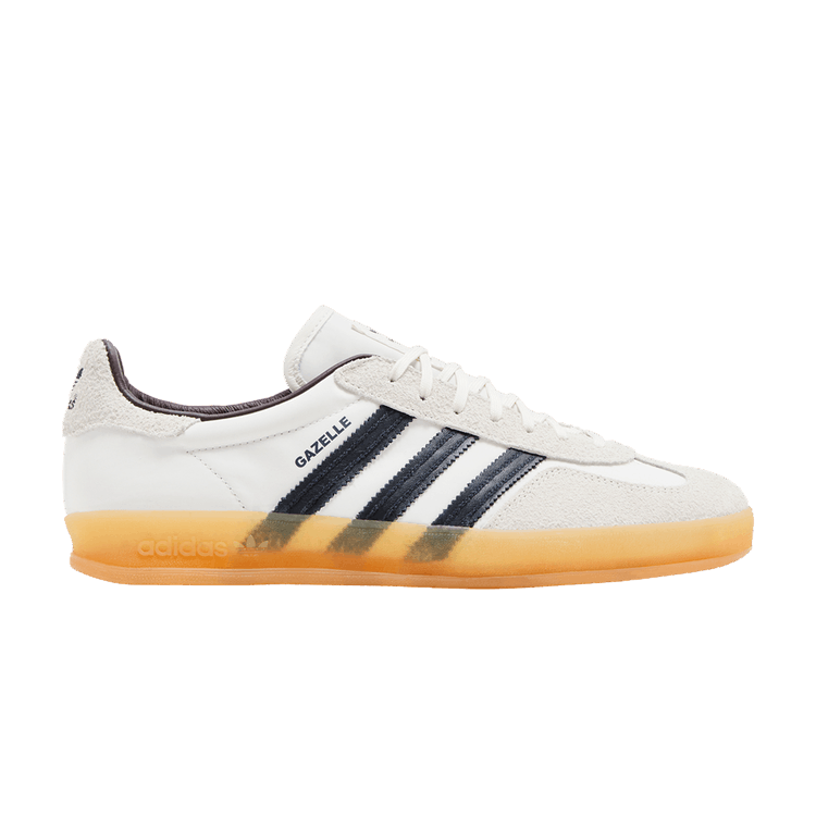 Hikari Shibata x adidas Gazelle Indoor 'White Night Grey Gum' — Core White/Night Grey/Cream White