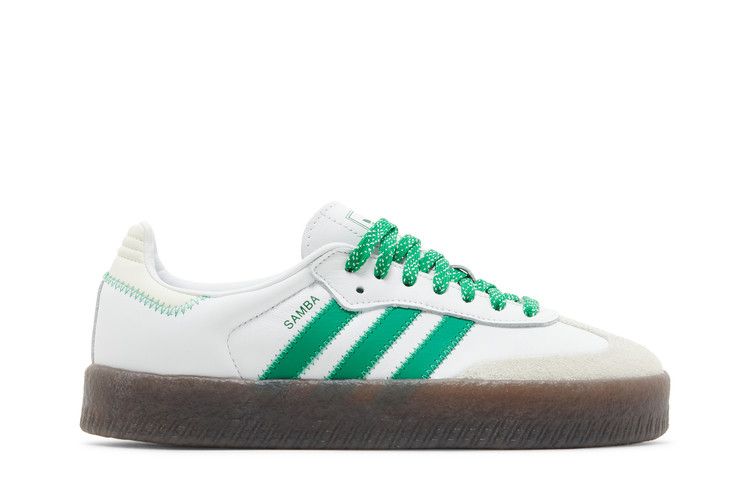 adidas Wmns Sambae 'White Green Gum' — Cloud White/Green/Off White