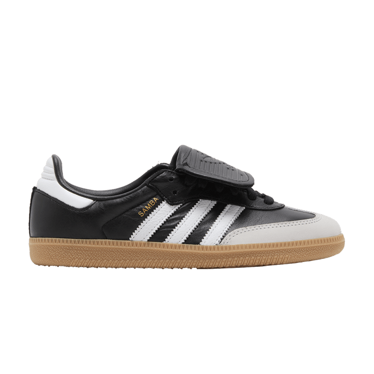 adidas Women's Samba LT 'Black White Gum' — Core Black/Cloud White/Gold Metallic