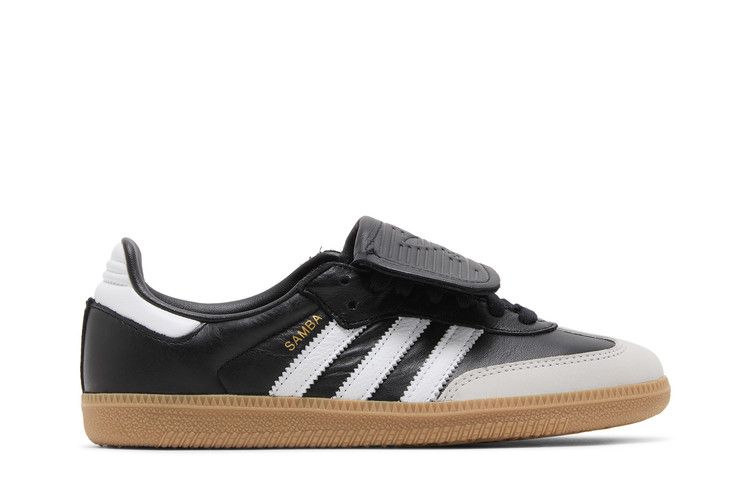 adidas Women's Samba LT 'Black White Gum' — Core Black/Cloud White/Gold Metallic