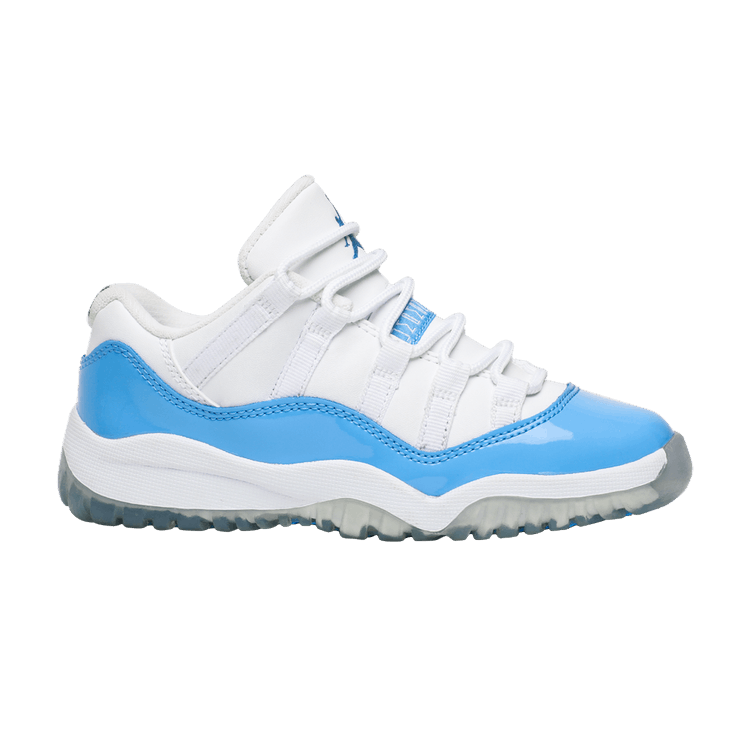 Air Jordan 11 Retro Low BP 'UNC' 2017 — White/University Blue-Black