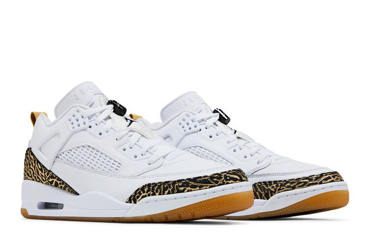 Air Jordan Spizike Low 'White Black Metallic Gold' — White/Black/Metallic Gold