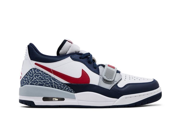 Air Jordan Legacy 312 Low 'Olympic' — White/Varsity Red/Midnight Navy/Wolf Grey