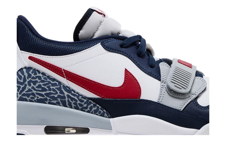 Air Jordan Legacy 312 Low 'Olympic' — White/Varsity Red/Midnight Navy/Wolf Grey