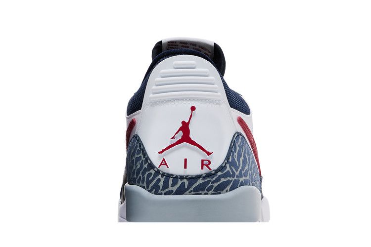 Air Jordan Legacy 312 Low 'Olympic' — White/Varsity Red/Midnight Navy/Wolf Grey