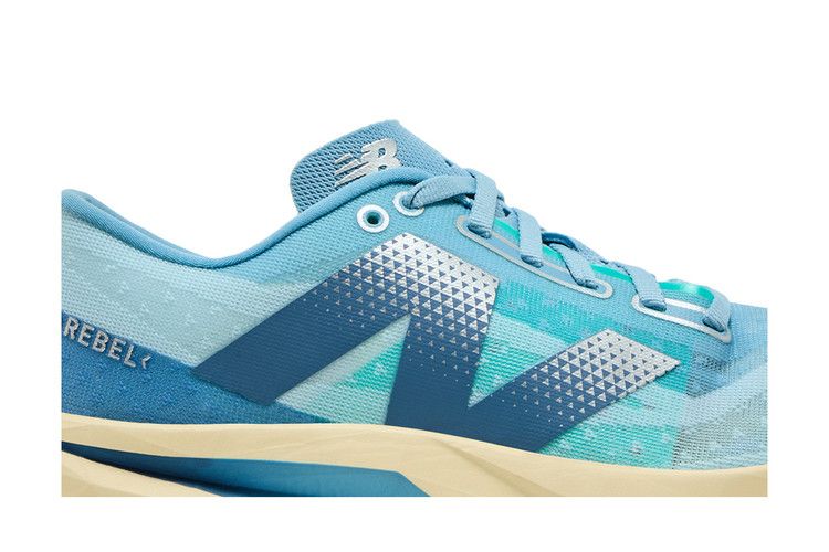 New Balance Wmns FuelCell Rebel v4 'Quarry Heron Blue' — Quarry Blue/Chrome Blue/Heron Blue