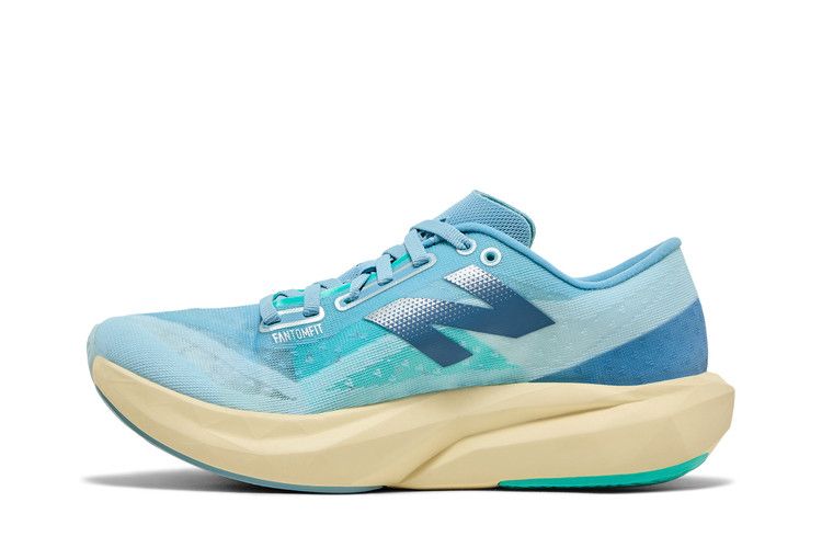 New Balance Wmns FuelCell Rebel v4 'Quarry Heron Blue' — Quarry Blue/Chrome Blue/Heron Blue