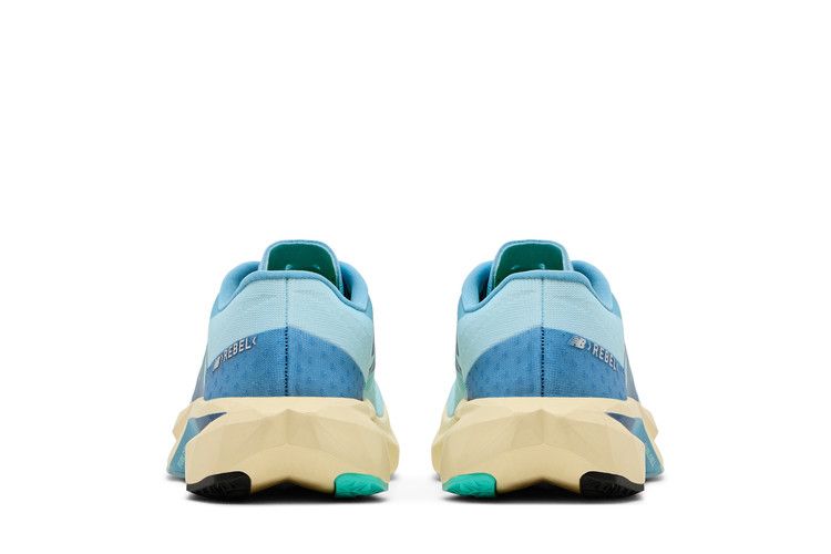 New Balance Wmns FuelCell Rebel v4 'Quarry Heron Blue' — Quarry Blue/Chrome Blue/Heron Blue