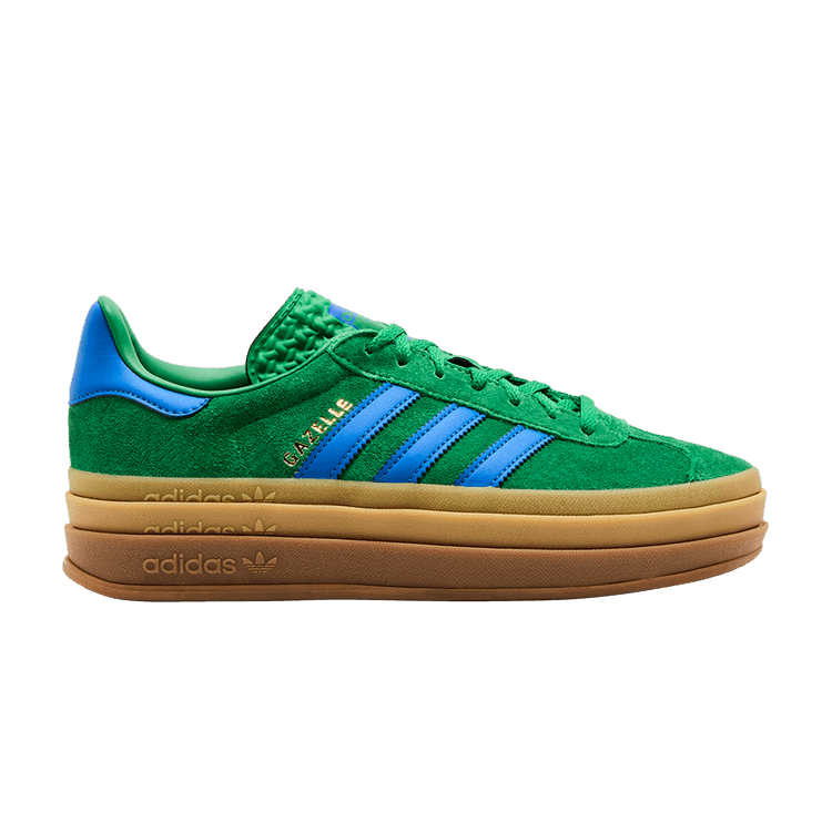 adidas Wmns Gazelle Bold 'Green Blue Gum' — Green/Supplier Color/Green