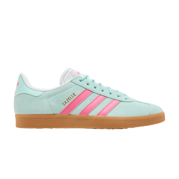 adidas Wmns Gazelle 'Semi Flash Aqua Lucid Pink' — Semi Flash Aqua/Lucid Pink/Off White