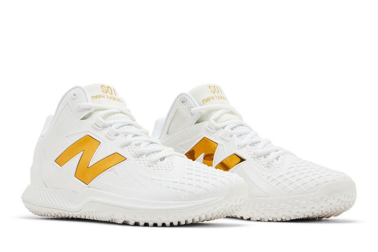 New Balance Ohtani 1 TF 'White Metallic Gold' — White/Metallic Gold