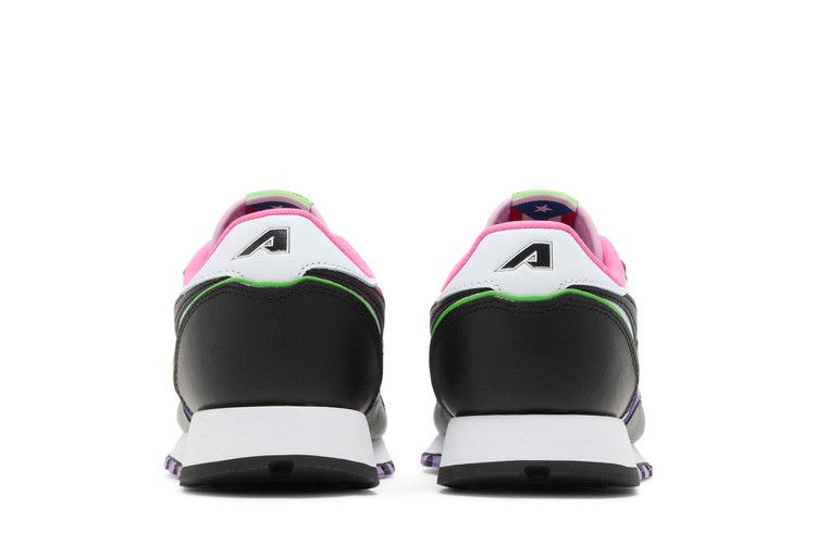Anuel AA x Reebok Classic Leather Kids 'Soy Leyenda' — Black/White/Pink
