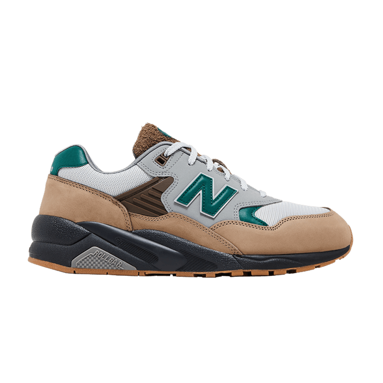 atmos x New Balance 580 'Wood Escape' — Brown/Grey/Green/Black