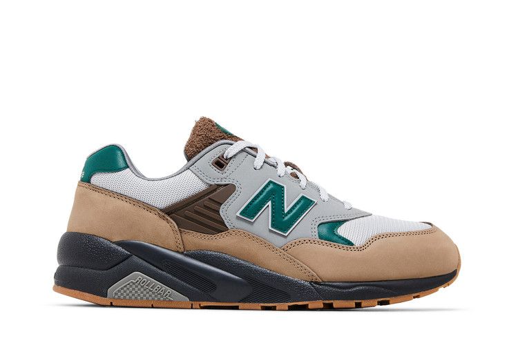 atmos x New Balance 580 'Wood Escape' — Brown/Grey/Green/Black
