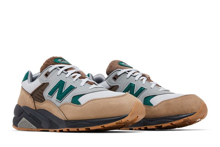 atmos x New Balance 580 'Wood Escape' — Brown/Grey/Green/Black