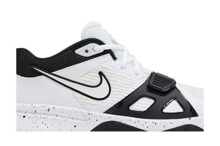 Nike Air Zoom Diamond Elite Turf 'White Black Splatter' — White/Volt/Black (3)