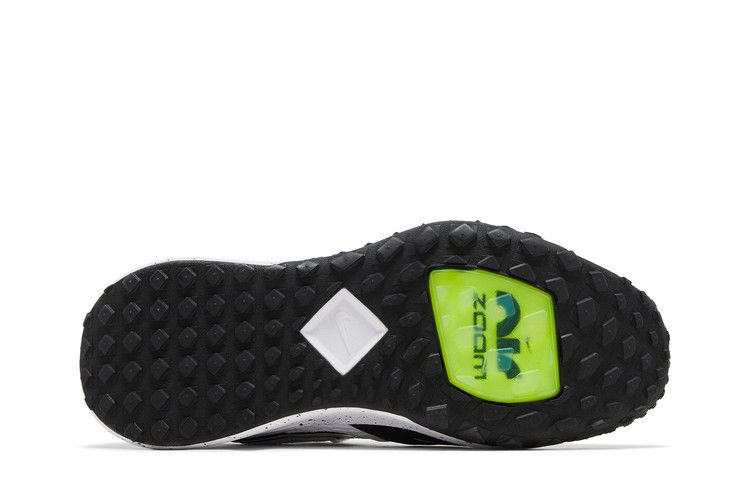Nike Air Zoom Diamond Elite Turf 'White Black Splatter' — White/Volt/Black (5)