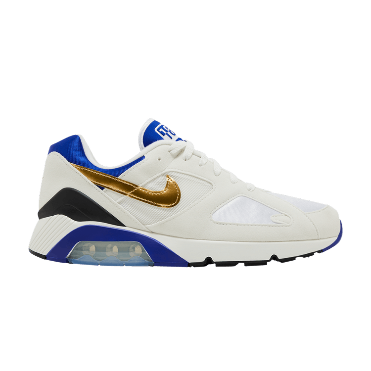 Nike Air Max 180 'Concord' 2024 — Summit White/Metallic Gold/Bright Concord
