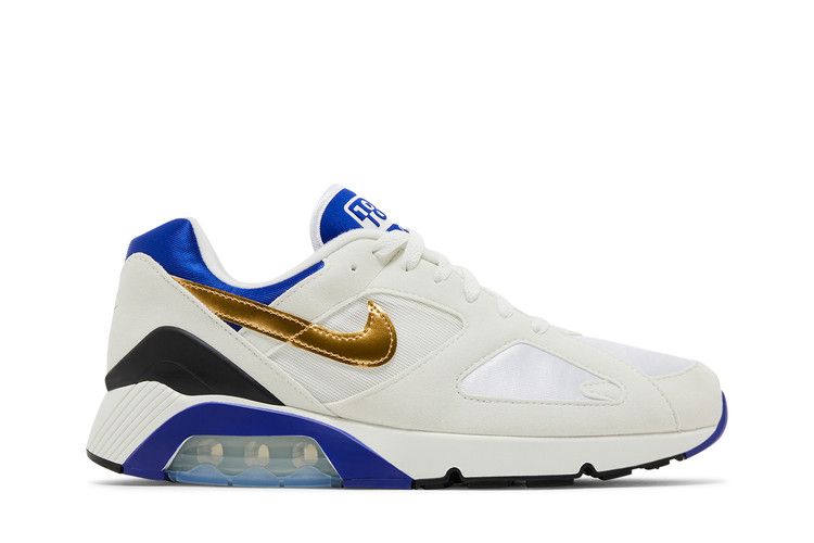 Nike Air Max 180 'Concord' 2024 — Summit White/Metallic Gold/Bright Concord (2)