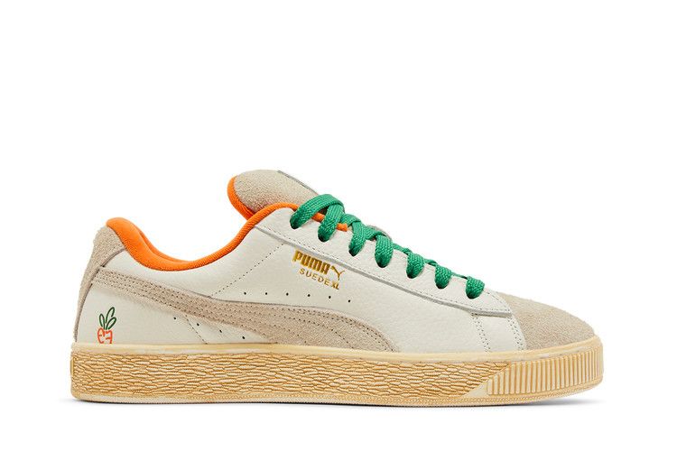 Anwar Carrots x Puma Suede XL 'Scavenger Hunt Pack - Warm White' — Warm White/Rickie Orange