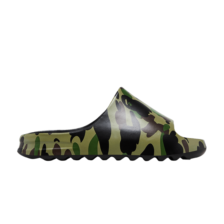 BAPE 1st Camo Slide Sandal 'Green' — Green