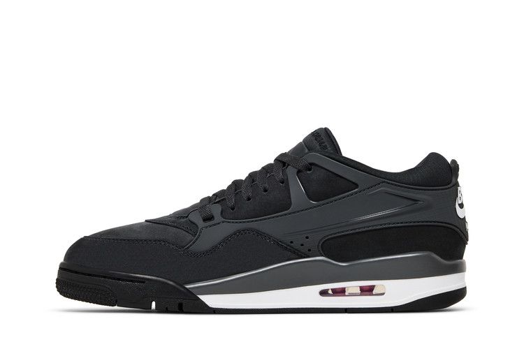 Nigel Sylvester x Air Jordan 4 RM SP 'Driveway Grey' Sample — Anthracite/White/Anthracite/University Red