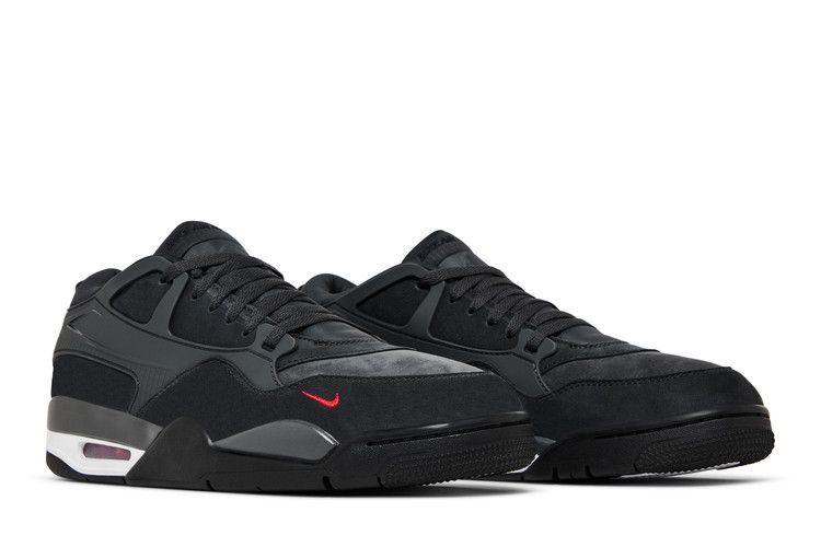 Nigel Sylvester x Air Jordan 4 RM SP 'Driveway Grey' Sample — Anthracite/White/Anthracite/University Red