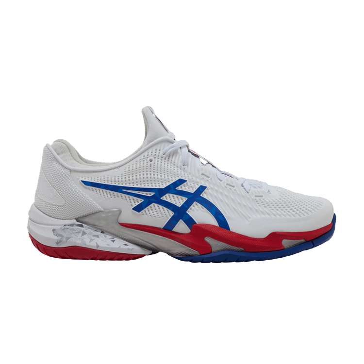 ASICS Court FF 3 Novak 'Paris' — White/Asics Blue