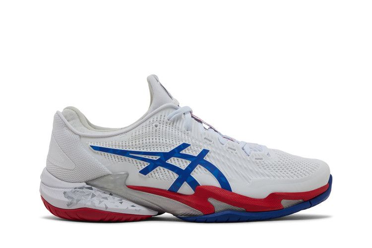 ASICS Court FF 3 Novak 'Paris' — White/Asics Blue