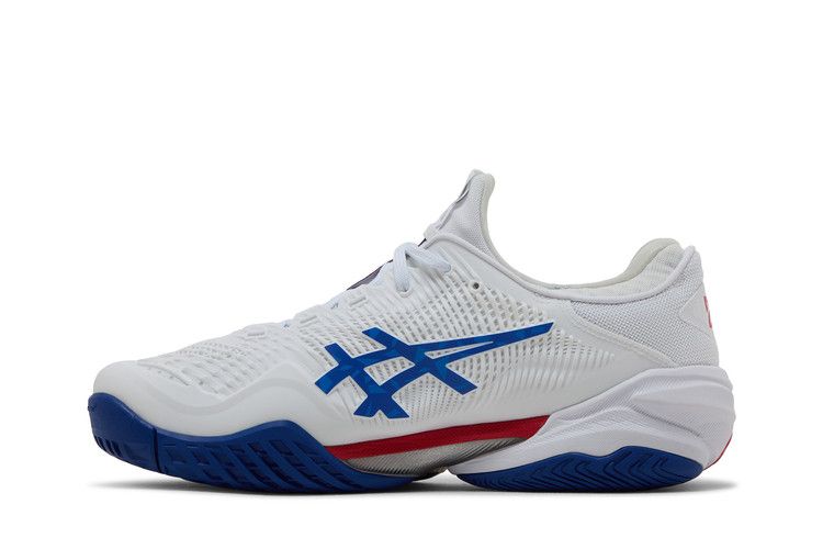 ASICS Court FF 3 Novak 'Paris' — White/Asics Blue