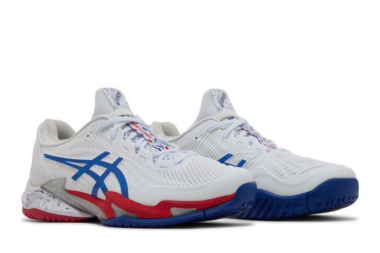 ASICS Court FF 3 Novak 'Paris' — White/Asics Blue