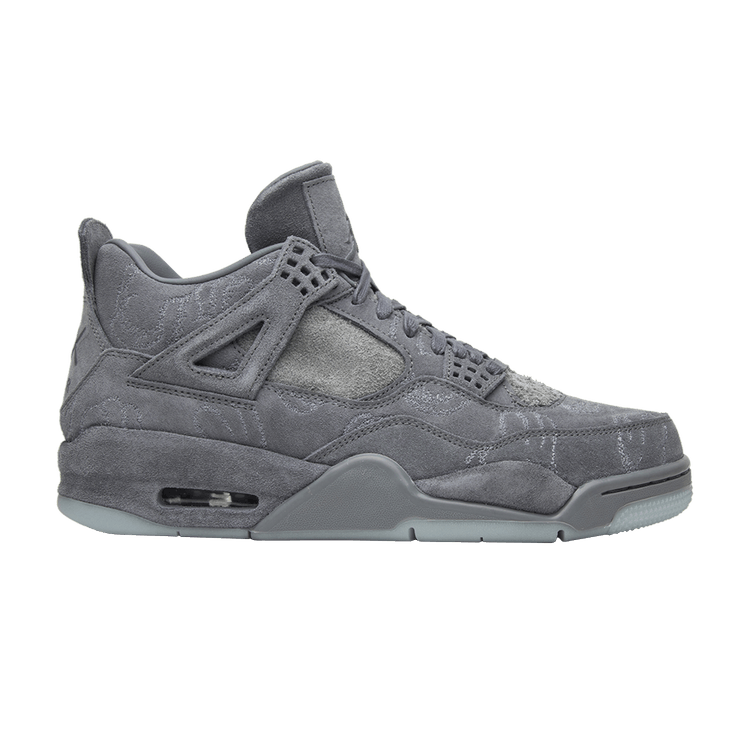 KAWS x Air Jordan 4 Retro 'Cool Grey' — Cool Grey/White