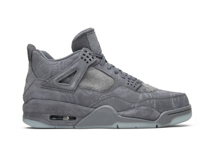 KAWS x Air Jordan 4 Retro 'Cool Grey' — Cool Grey/White