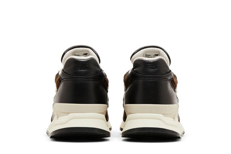 Teddy Santis x New Balance 998 Made in USA 'Brown Black' — Black/Sea Salt